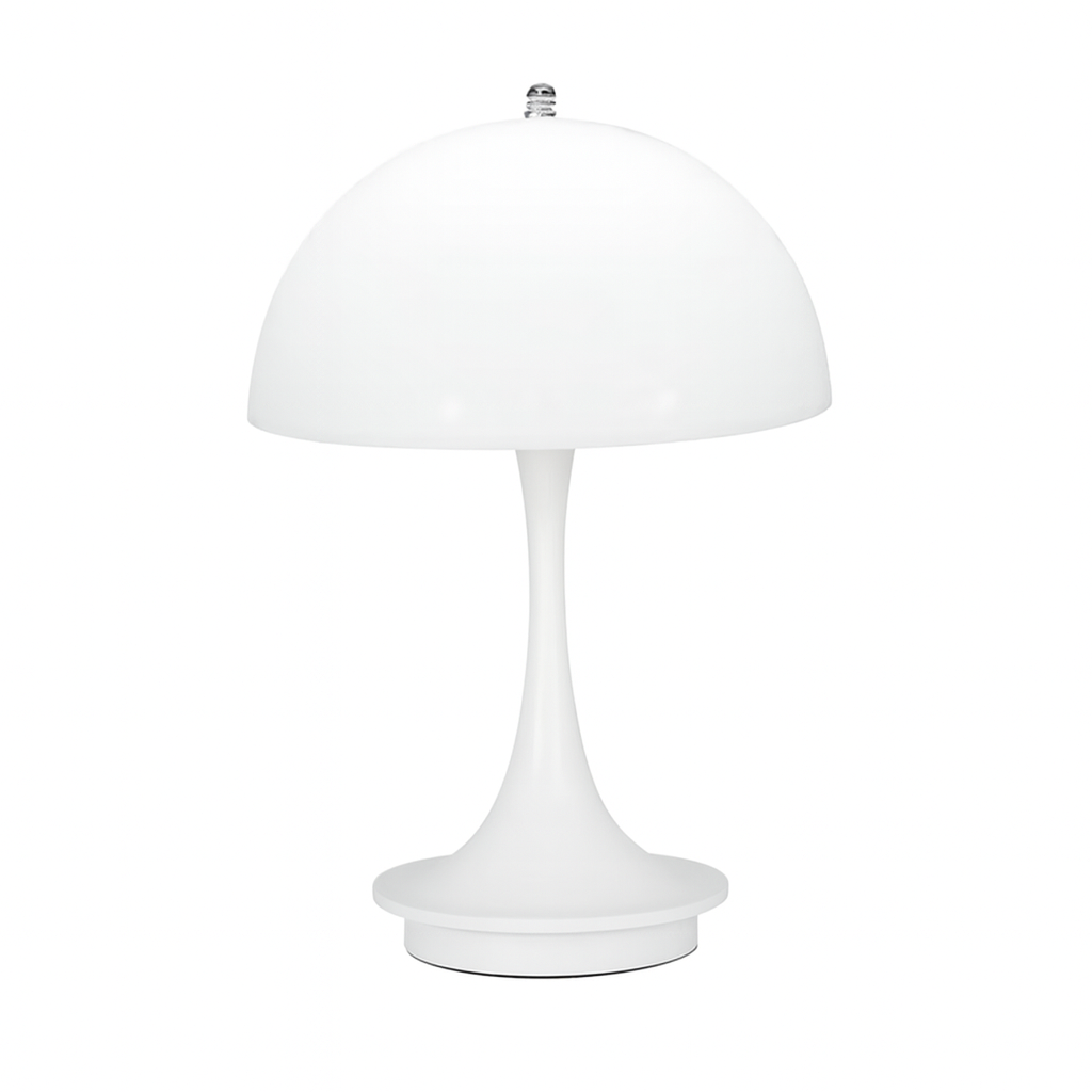 Portable Mushroom LED Table Lamp – USB Rechargeable, Touch Control, 3-Color Dimmable Night Light