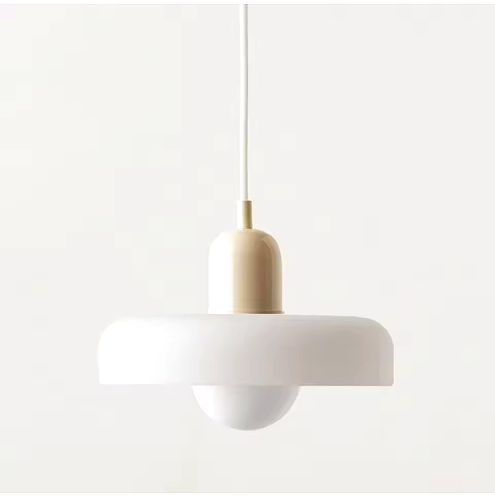 Nordic Retro Glass Chandelier – E27 LED Pendant Light for Living Room, Dining Room & Bedroom