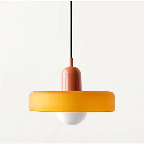 Nordic Retro Glass Chandelier – E27 LED Pendant Light for Living Room, Dining Room & Bedroom