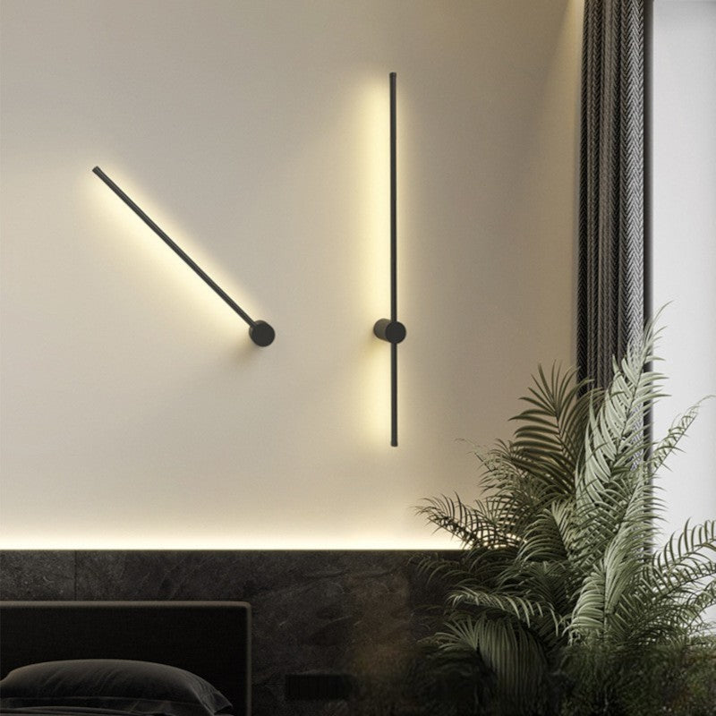 Linear Wall Lamp – Modern Minimalist LED Design