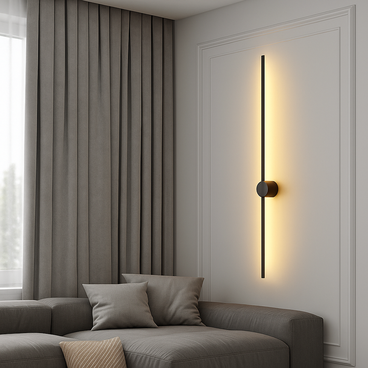 Linear Wall Lamp – Modern Minimalist LED Design