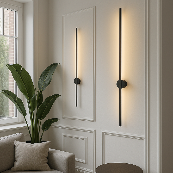 Linear Wall Lamp – Modern Minimalist LED Design