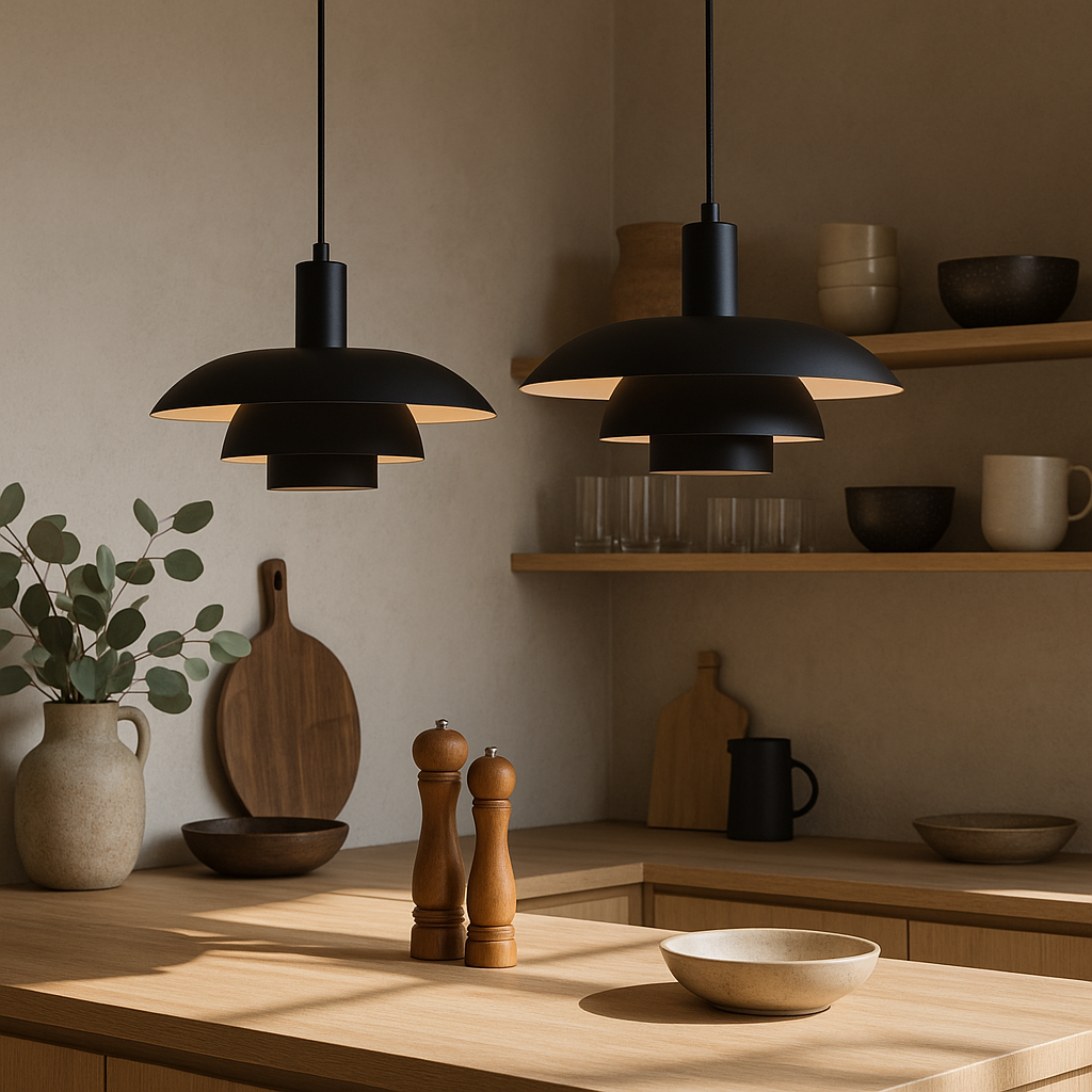 Danish Style LED Pendant Light Modern Design