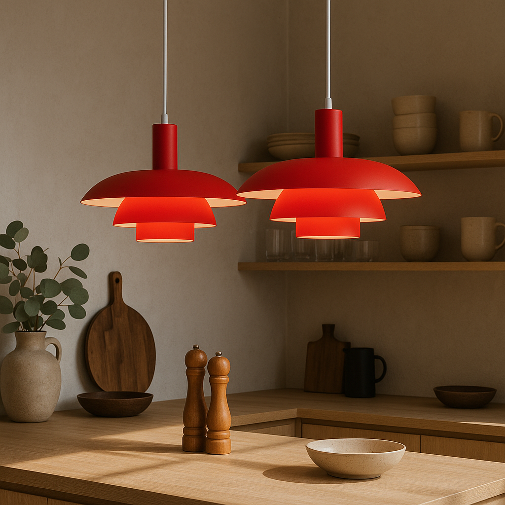 Danish Style LED Pendant Light Modern Design