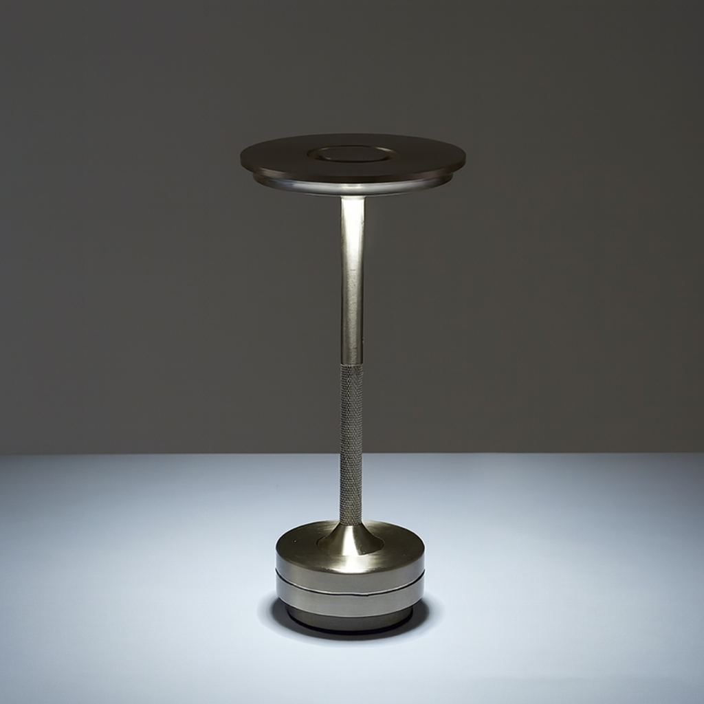 Retro LED Rechargeable Table Lamp – Touch Control, Dimmable, Portable USB Desk Light