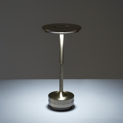 Retro LED Rechargeable Table Lamp – Touch Control, Dimmable, Portable USB Desk Light