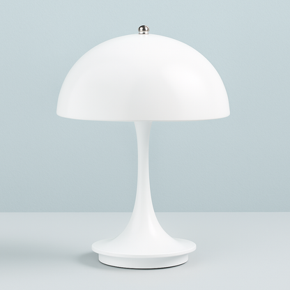 Portable Mushroom LED Table Lamp – USB Rechargeable, Touch Control, 3-Color Dimmable Night Light
