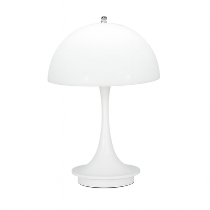 Portable Mushroom LED Table Lamp – USB Rechargeable, Touch Control, 3-Color Dimmable Night Light