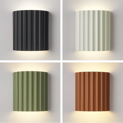 Modern Resin Wall Lamp – LED Indoor Lighting for Bedroom, Living Room, Bedside & Home Decor