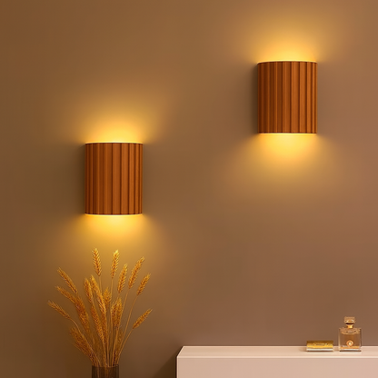Modern Resin Wall Lamp – LED Indoor Lighting for Bedroom, Living Room, Bedside & Home Decor