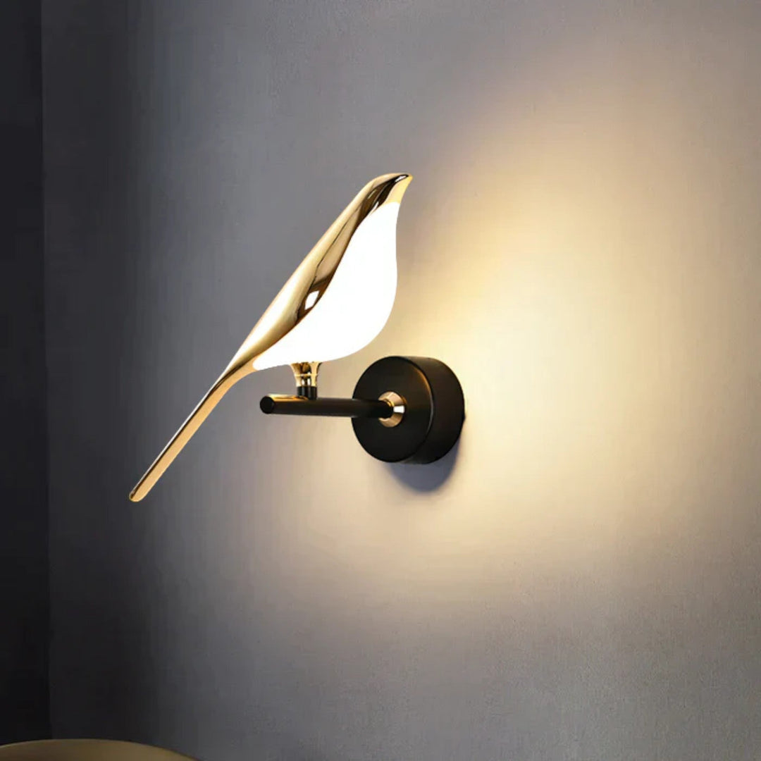 Modern LED Wall Light in Bird Design for Stylish Interiors