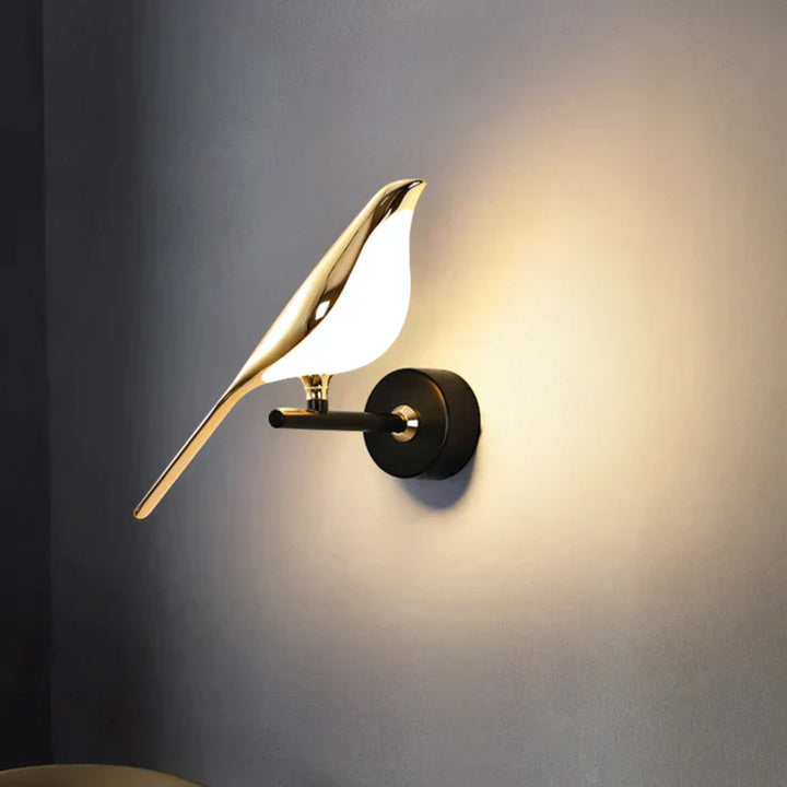Modern LED Wall Light in Bird Design for Stylish Interiors