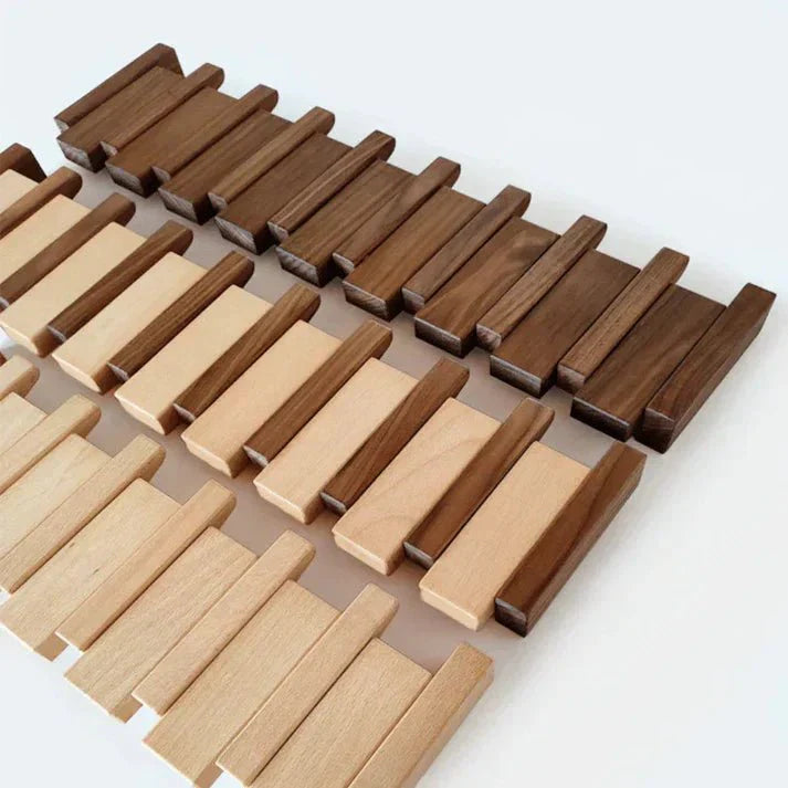Chordo – Wooden Coat Rack in Piano Design