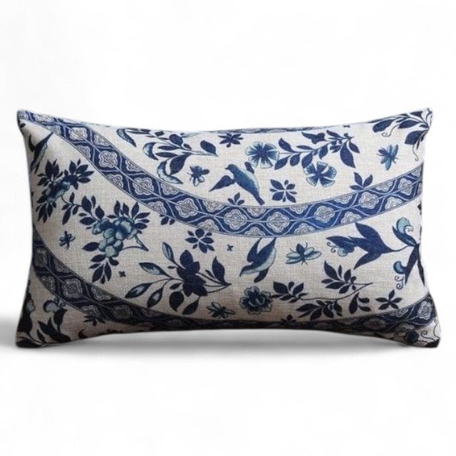 Cotlen – Cotton-Linen Accent Cushion Cover with Print Design