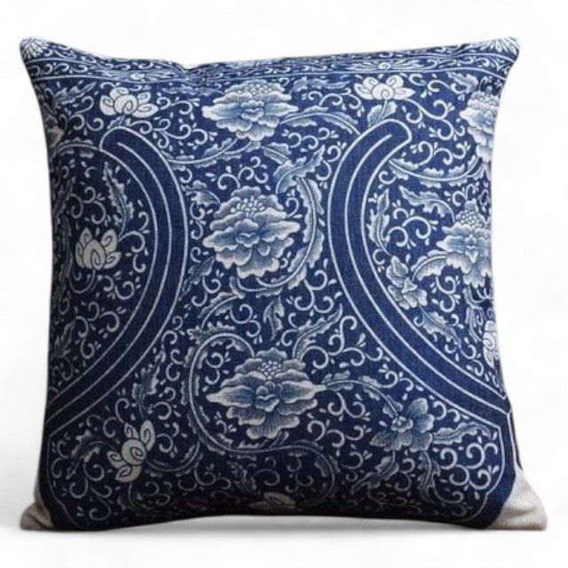 Cotlen – Cotton-Linen Accent Cushion Cover with Print Design