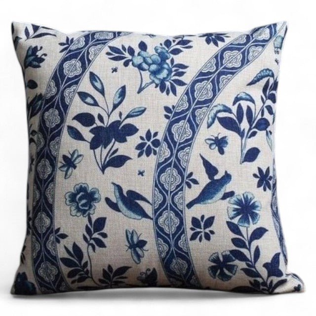 Cotlen – Cotton-Linen Accent Cushion Cover with Print Design