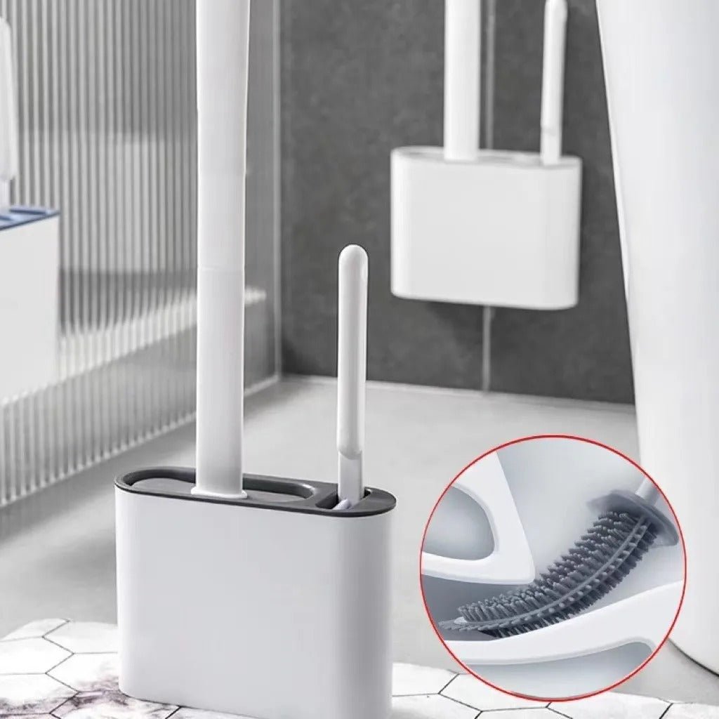 Felix – Wall-Mounted Toilet Brush with Holder and Ventilation