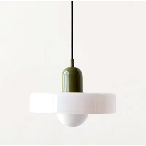 Nordic Retro Glass Chandelier – E27 LED Pendant Light for Living Room, Dining Room & Bedroom