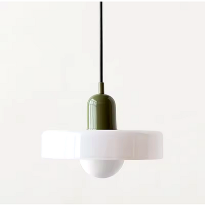 Nordic Retro Glass Chandelier – E27 LED Pendant Light for Living Room, Dining Room & Bedroom
