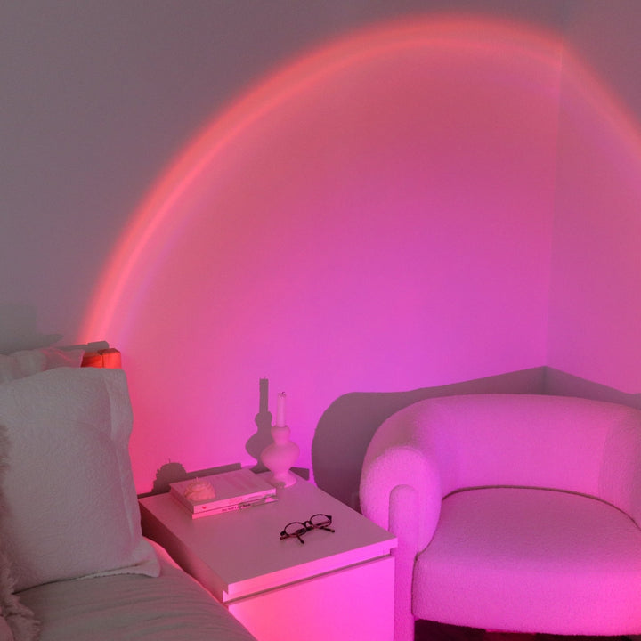 Golden Hour Sunset Lamp – LED Projector for Atmosphere & Ambient Lighting