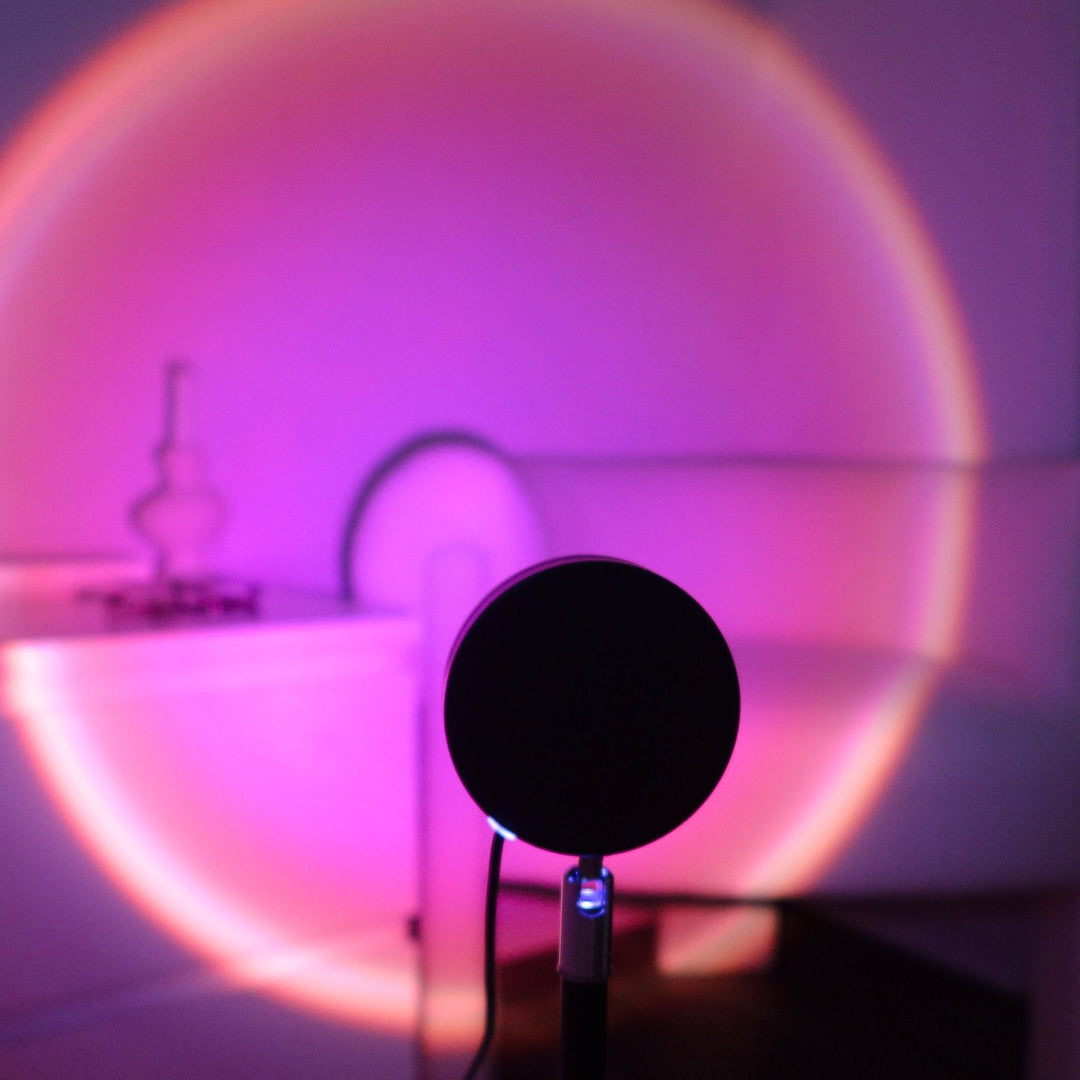Golden Hour Sunset Lamp – LED Projector for Atmosphere & Ambient Lighting