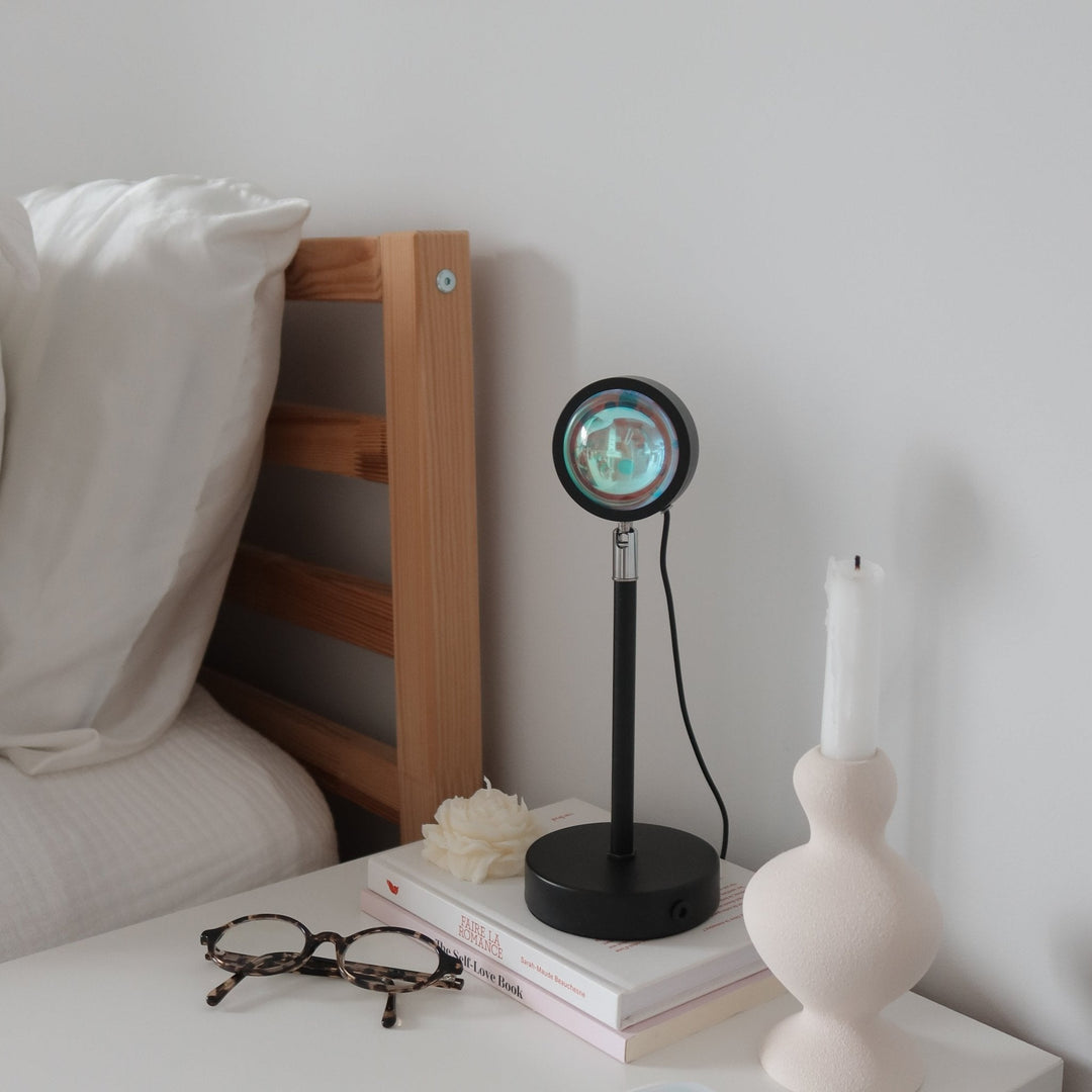 Golden Hour Sunset Lamp – LED Projector for Atmosphere & Ambient Lighting