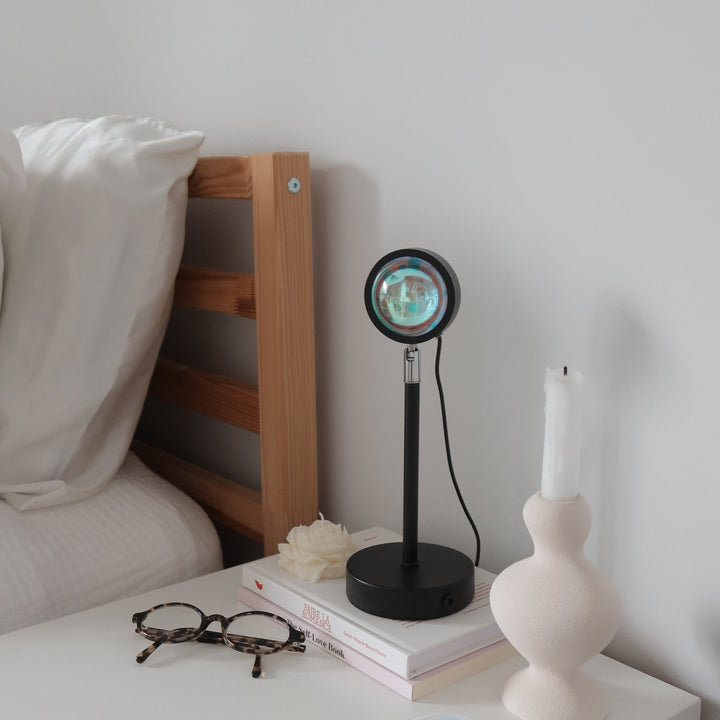 Golden Hour Sunset Lamp – LED Projector for Atmosphere & Ambient Lighting