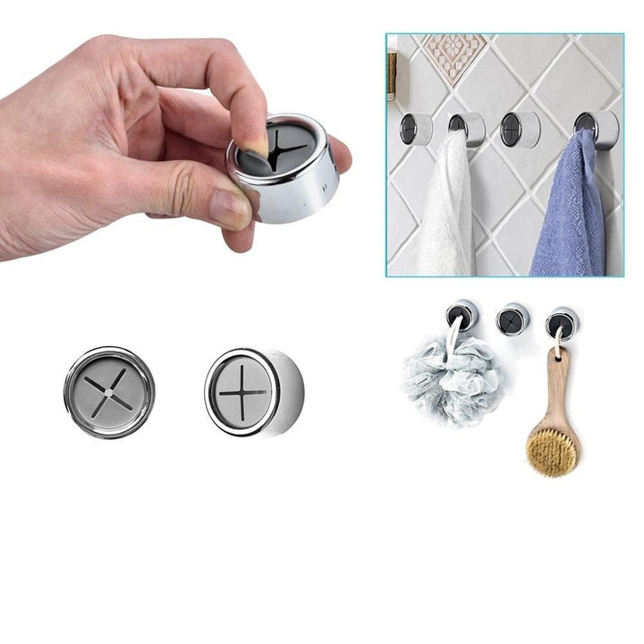 GripTowel – Self-Adhesive Towel Holders for Kitchen and Bathroom (Set of 3)