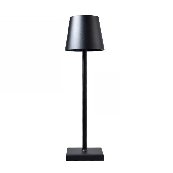 Wireless Iron Table Lamp Rechargeable & Dimmable