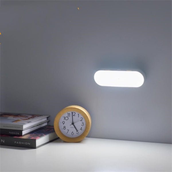 LED Wall Light with Motion Sensor Rechargeable Energy-Saving Indoor Outdoor