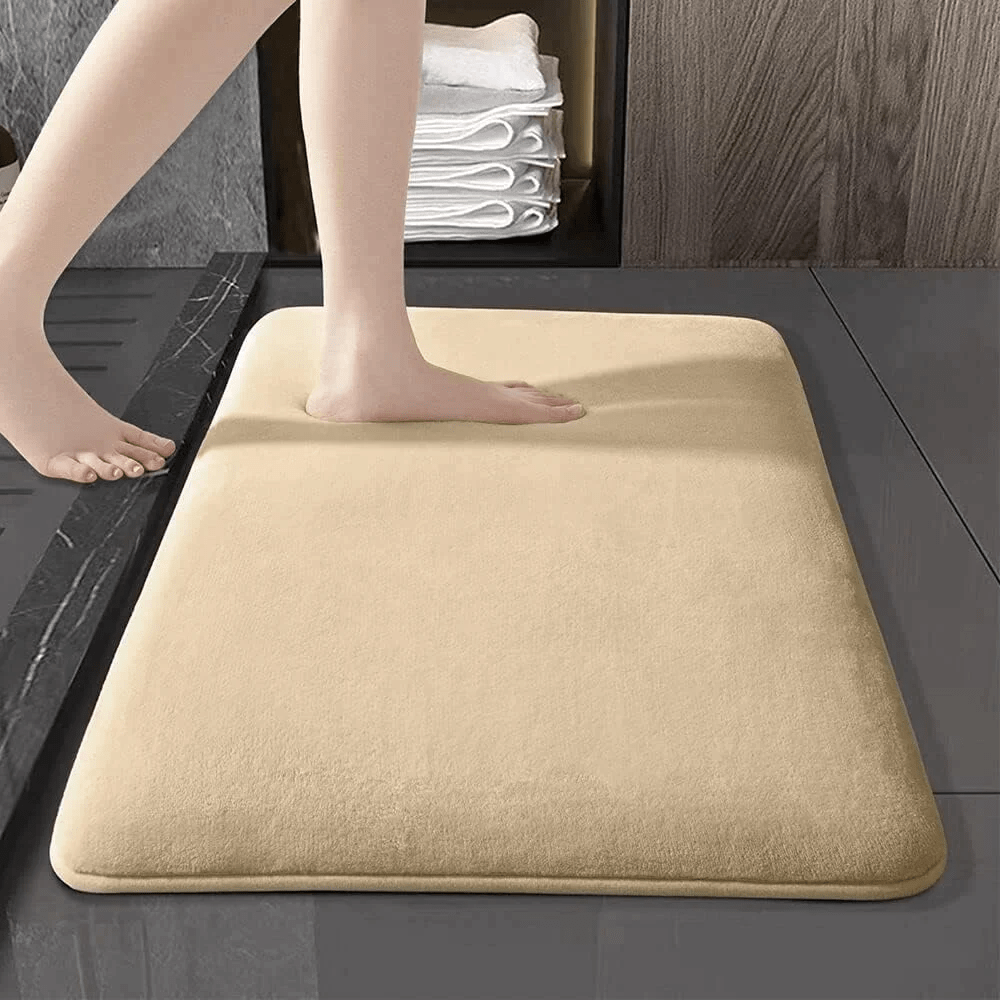 Luna - Bath Mat Made from Organic Cotton, Absorbent
