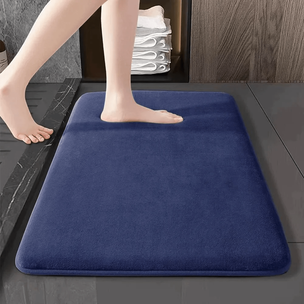 Luna - Bath Mat Made from Organic Cotton, Absorbent
