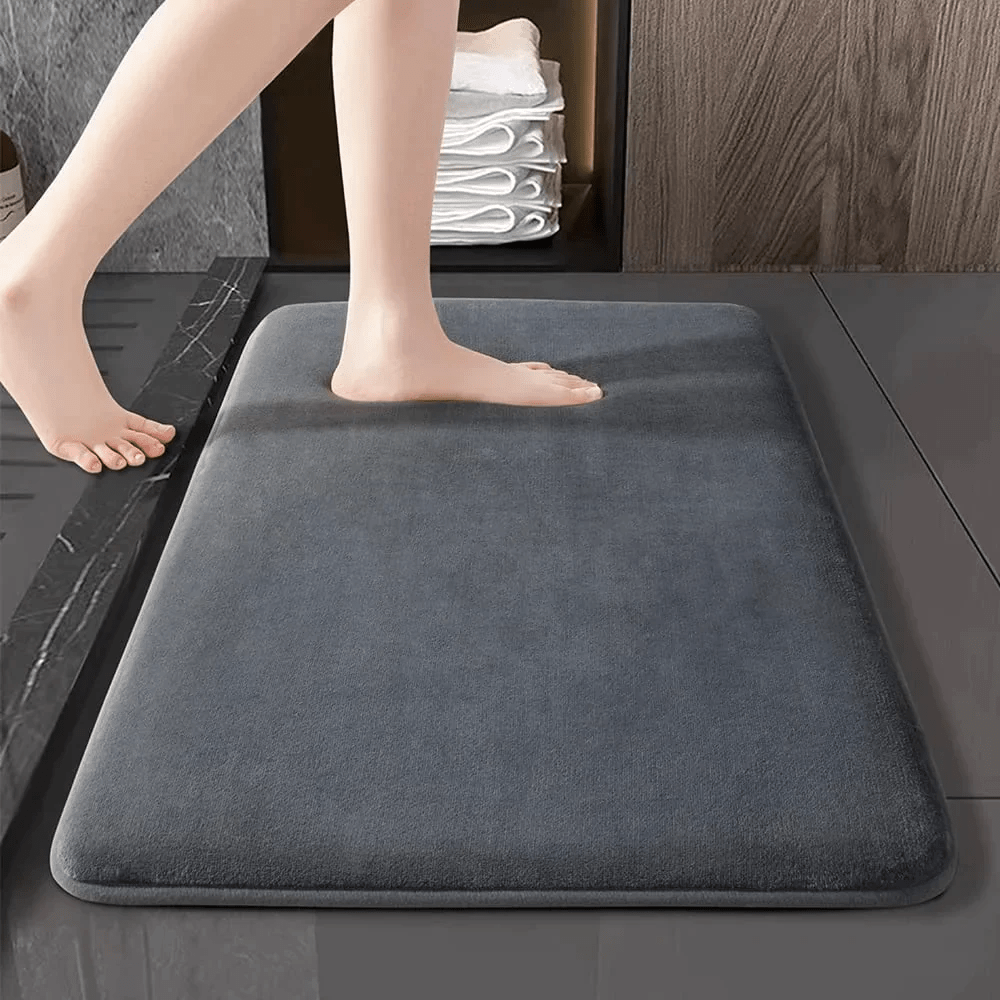 Luna - Bath Mat Made from Organic Cotton, Absorbent