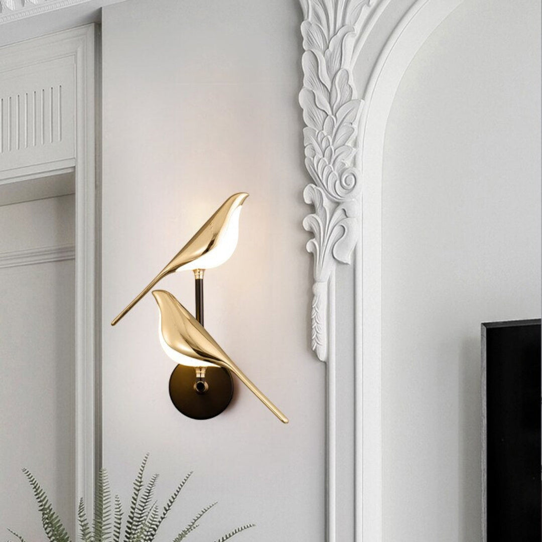 Modern LED Wall Light in Bird Design for Stylish Interiors