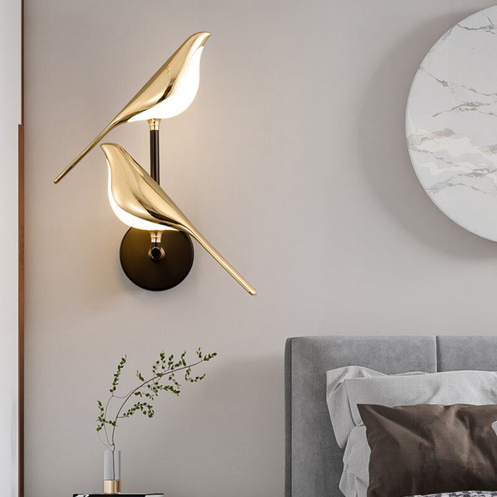 Modern LED Wall Light in Bird Design for Stylish Interiors