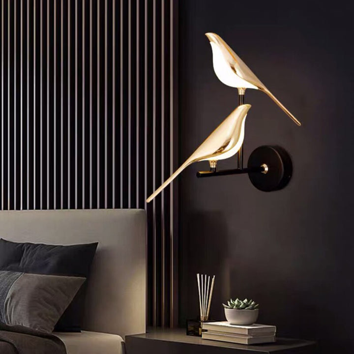Modern LED Wall Light in Bird Design for Stylish Interiors