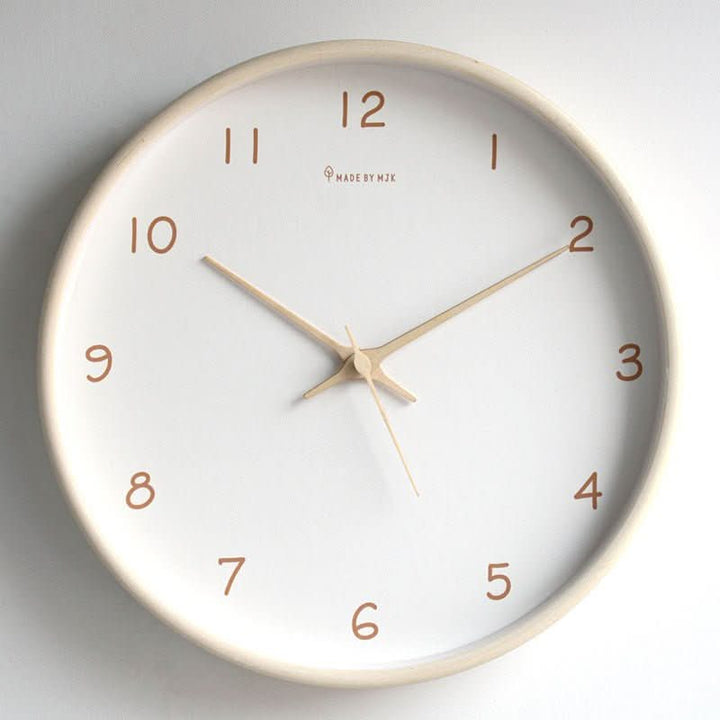 Samuel – Silent Analogue Wall Clock Made of Solid Wood