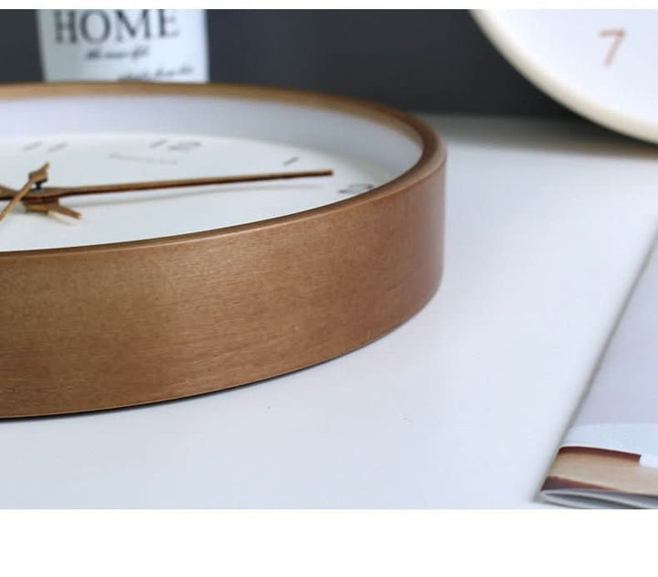 Samuel – Silent Analogue Wall Clock Made of Solid Wood