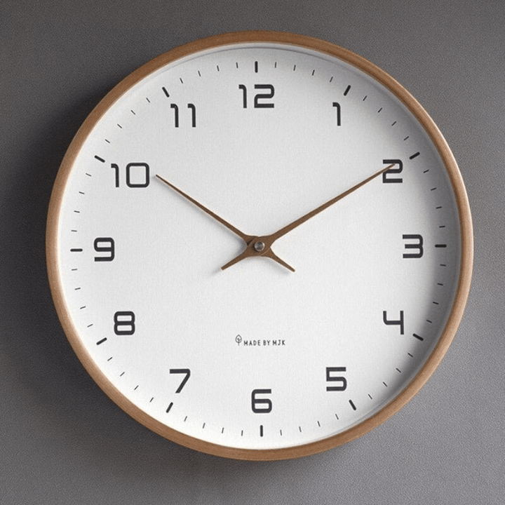 Wooly – Wooden Wall Clock in Nordic Design
