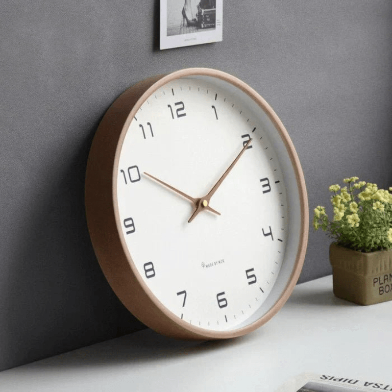 Wooly – Wooden Wall Clock in Nordic Design
