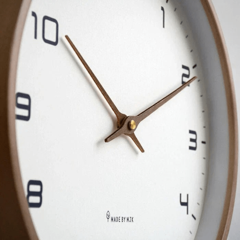 Wooly – Wooden Wall Clock in Nordic Design