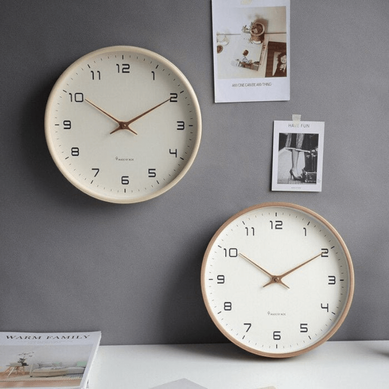 Wooly – Wooden Wall Clock in Nordic Design